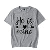 He&#39;s Mine She&#39;s Mine T Shirt