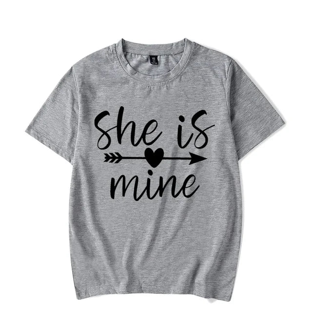 He&#39;s Mine She&#39;s Mine T Shirt