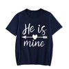 He&#39;s Mine She&#39;s Mine T Shirt