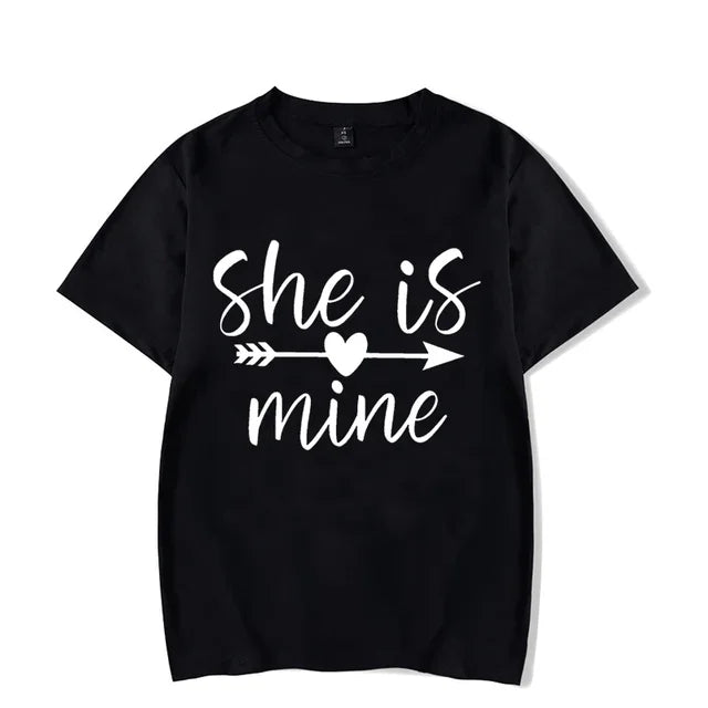 He's Mine She's Mine T Shirt