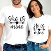 He&#39;s Mine She&#39;s Mine T Shirt