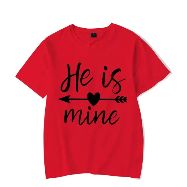 He&#39;s Mine She&#39;s Mine T Shirt