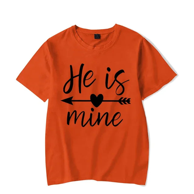 He&#39;s Mine She&#39;s Mine T Shirt