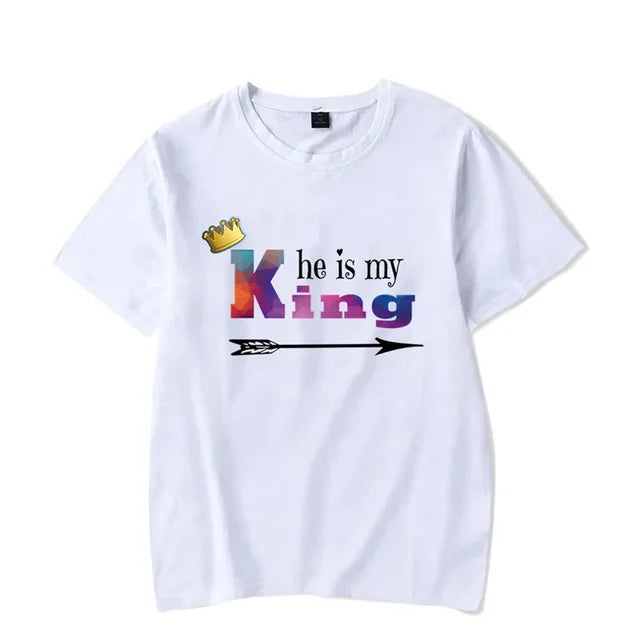 He s My King She s My Queen Shirts My Couple Goal