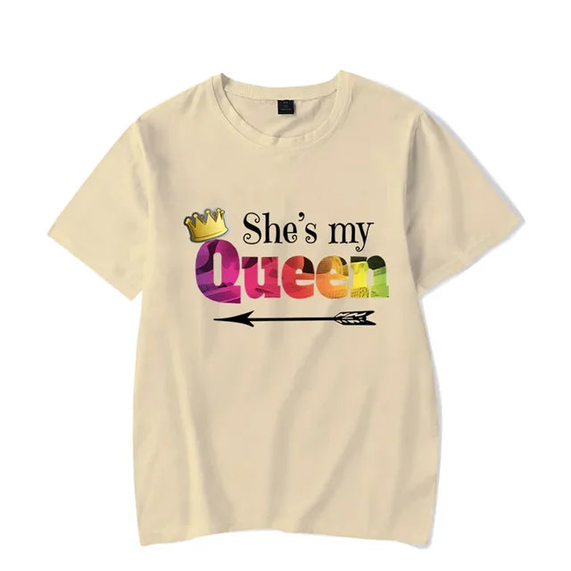 She's my queen best sale he's my king sweaters