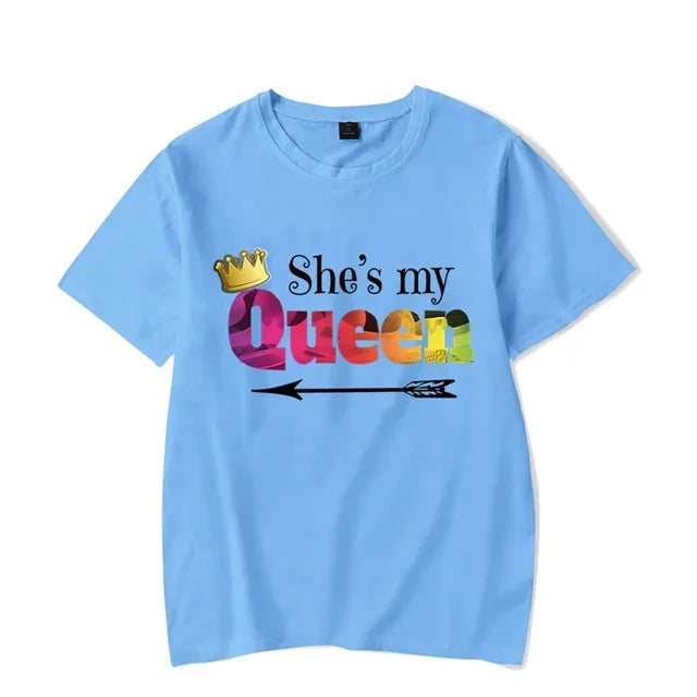 He s My King She s My Queen Shirts My Couple Goal