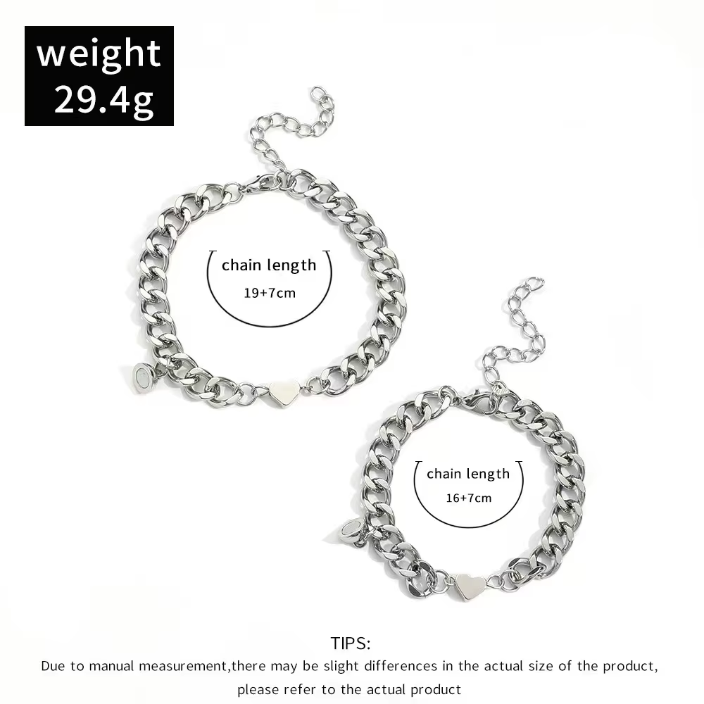 Heart Bracelet for Couples