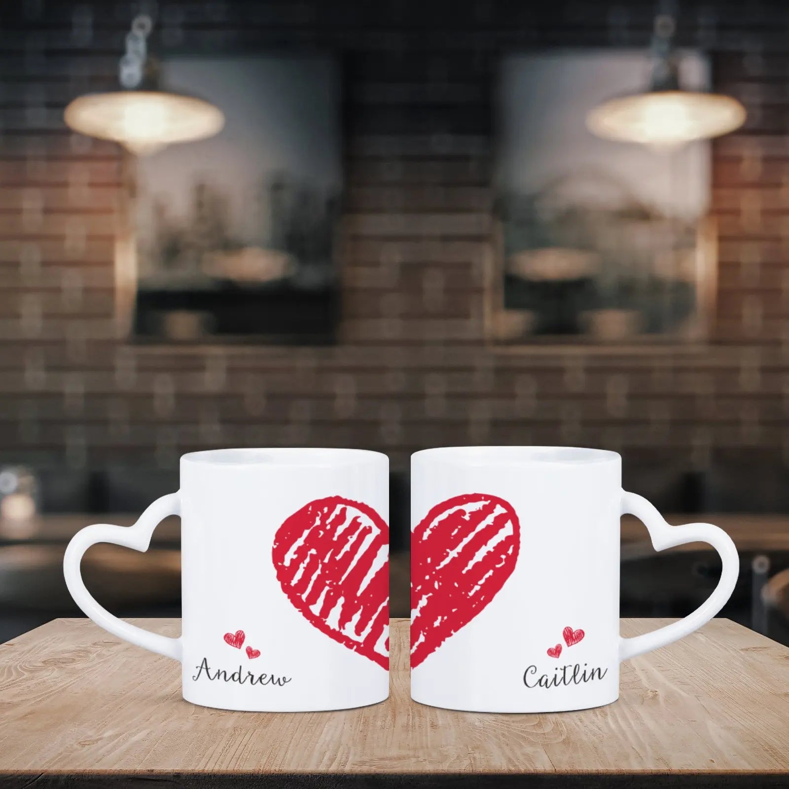 Heart Coffee Mug with Name