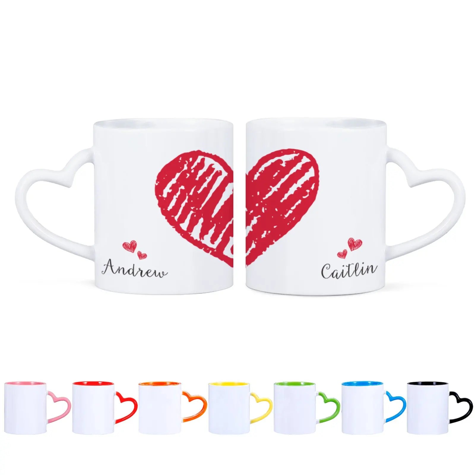 Heart Coffee Mug with Name