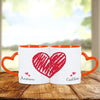 Heart Coffee Mug with Name