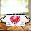 Heart Coffee Mug with Name