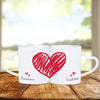 Heart Coffee Mug with Name