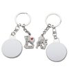 Heart Couple Keychain