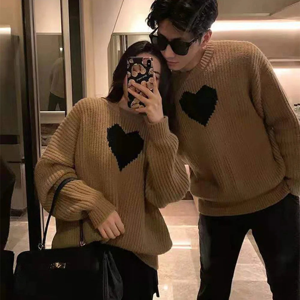 Heart Couple Sweater