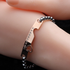 Heart Id Bracelet for Couples