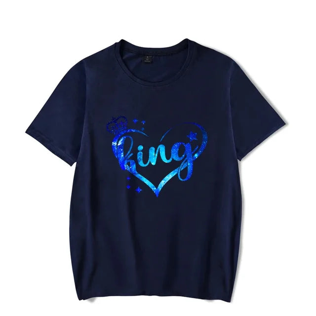 Heart King and Queen Shirts