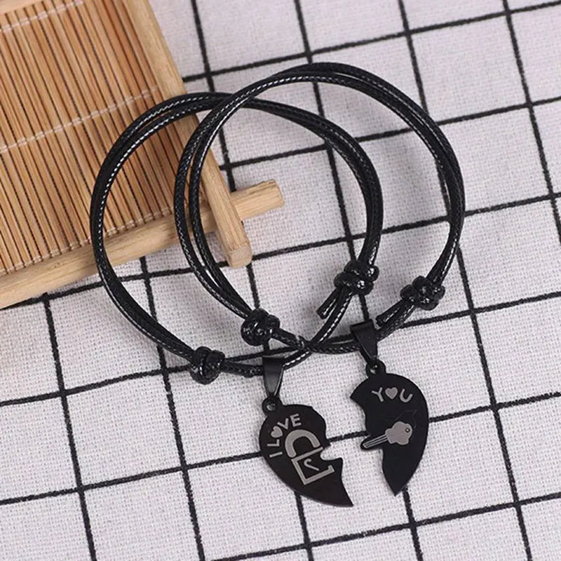 Heart Lock and Key Bracelet