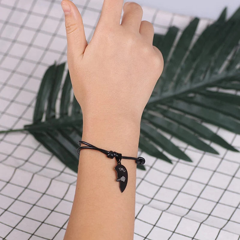 Heart Lock and Key Bracelet