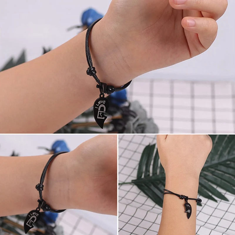 Heart Lock and Key Bracelet
