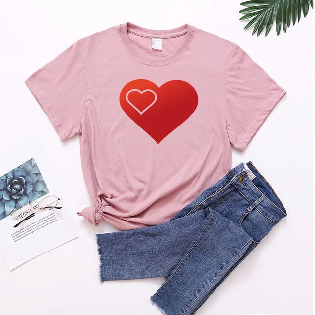 Heart Matching Couple Shirts