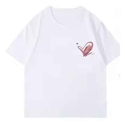 Heart Matching Shirts for Couples