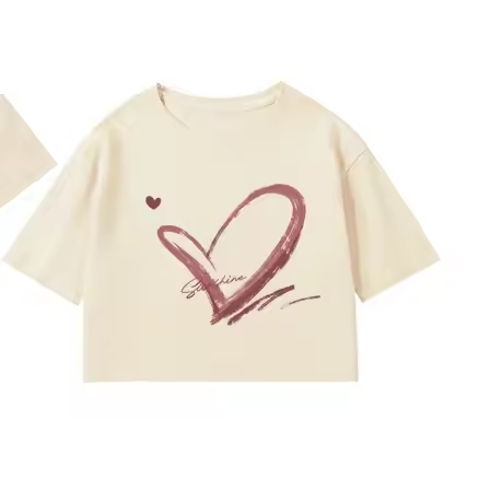 Heart Matching Shirts for Couples