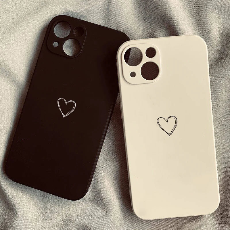 Heart Phone Case for Couple