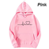 Heartbeat Hoodies for Couples