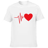 Heartbeat T Shirt for Couples