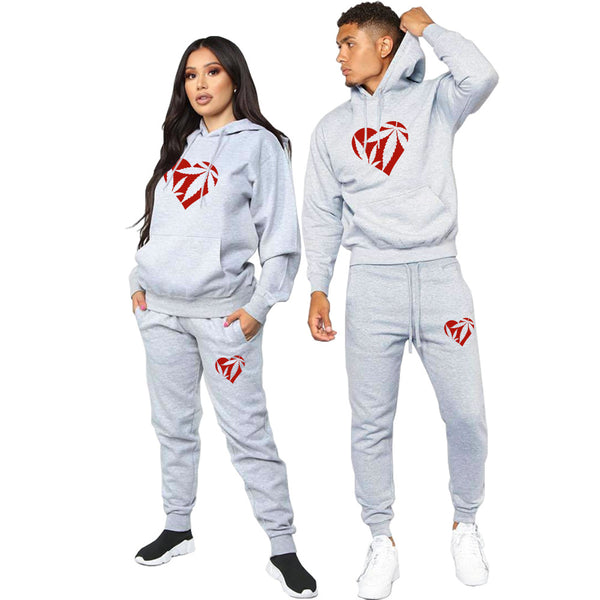 Heart matching couple tracksuits My Couple Goal