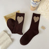 Heart matching socks for couples