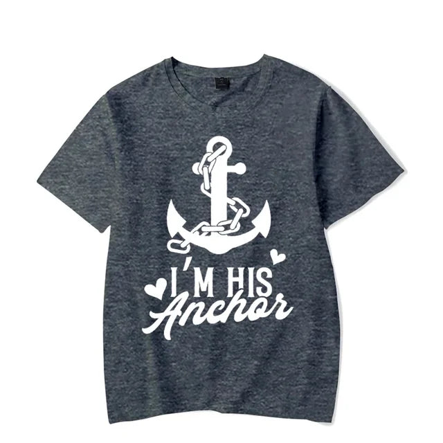 Her Captain His Anchor Shirts