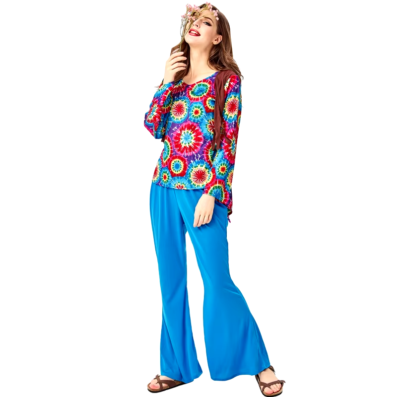 Hippie Couple Halloween Costumes