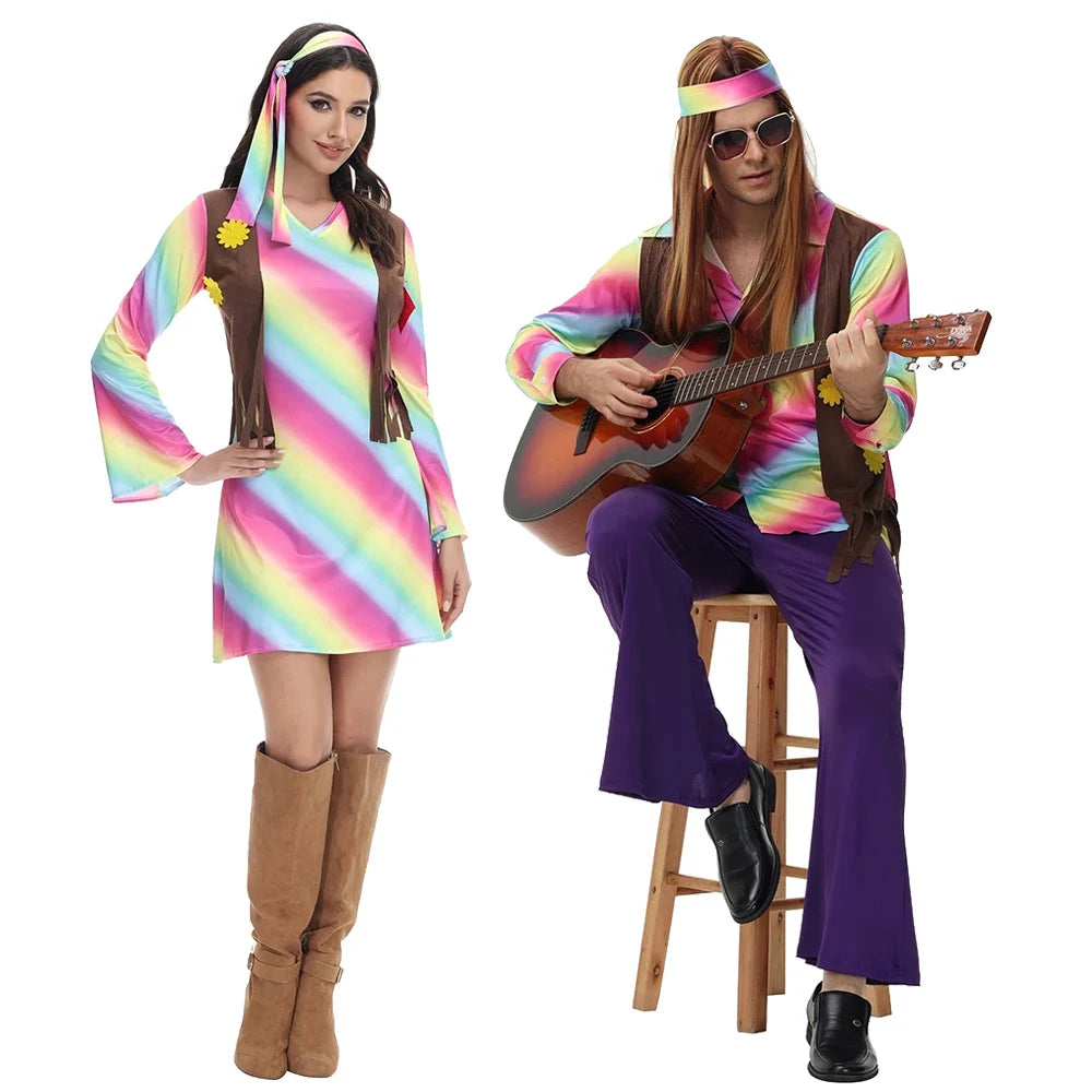 Hippie Halloween Costume for Couples