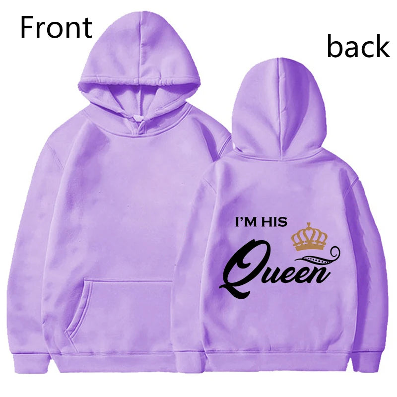 His Queen and Her King Hoodies