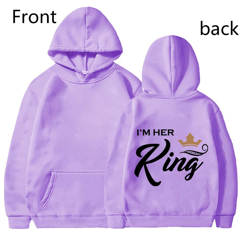His Queen and Her King Hoodies