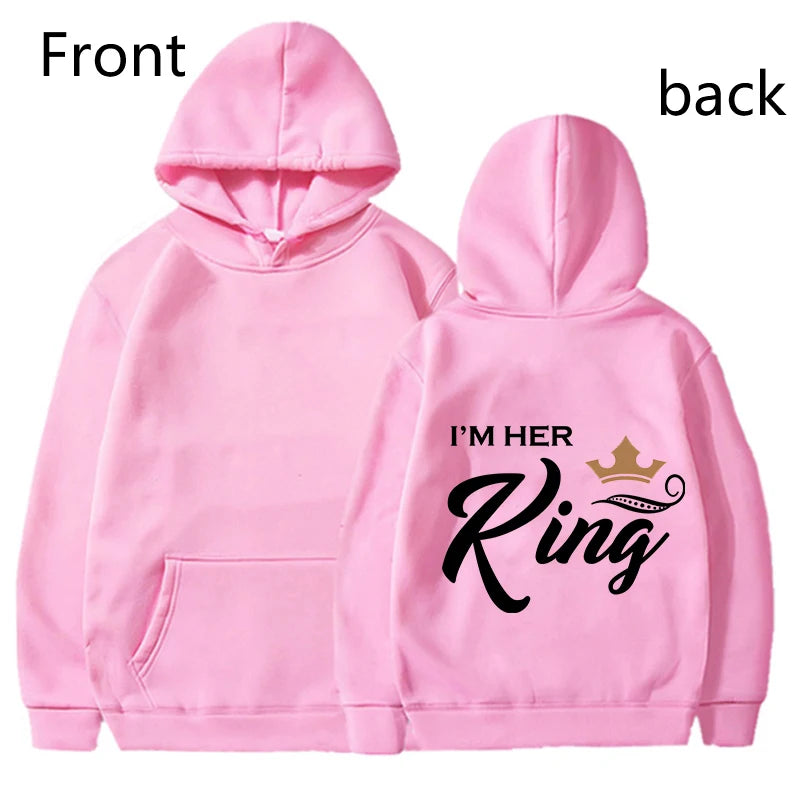 His Queen and Her King Hoodies