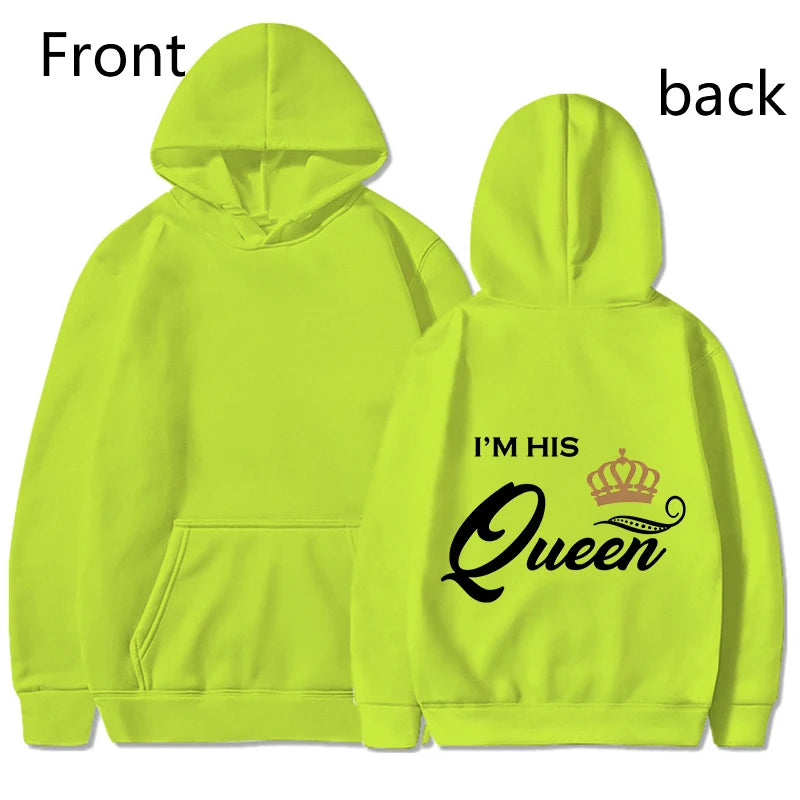 His Queen and Her King Hoodies