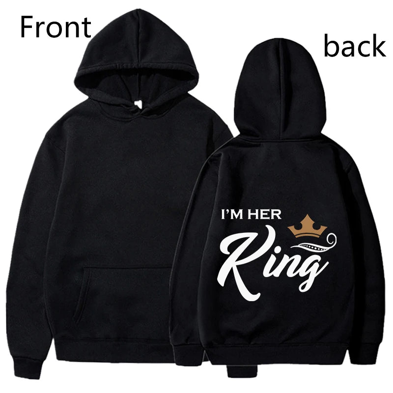 His Queen and Her King Hoodies