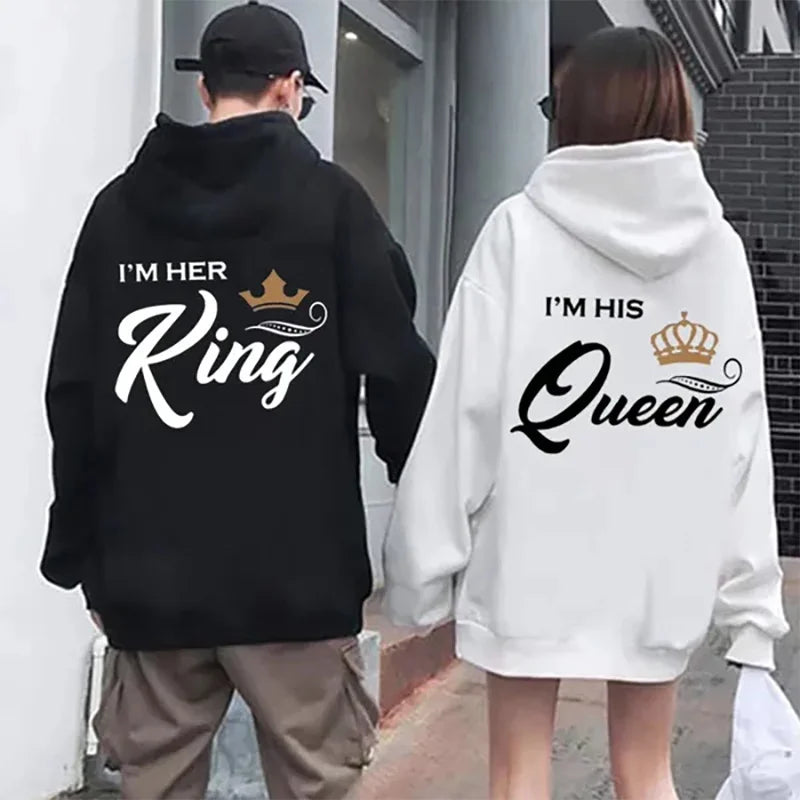 His Queen and Her King Hoodies