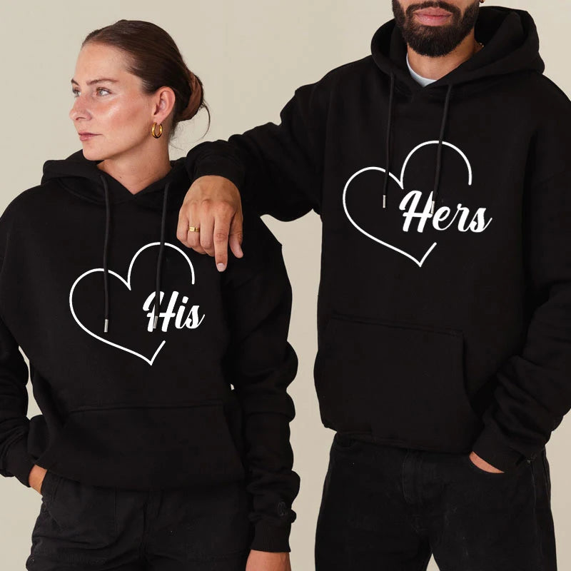 His and Hers Hoodies