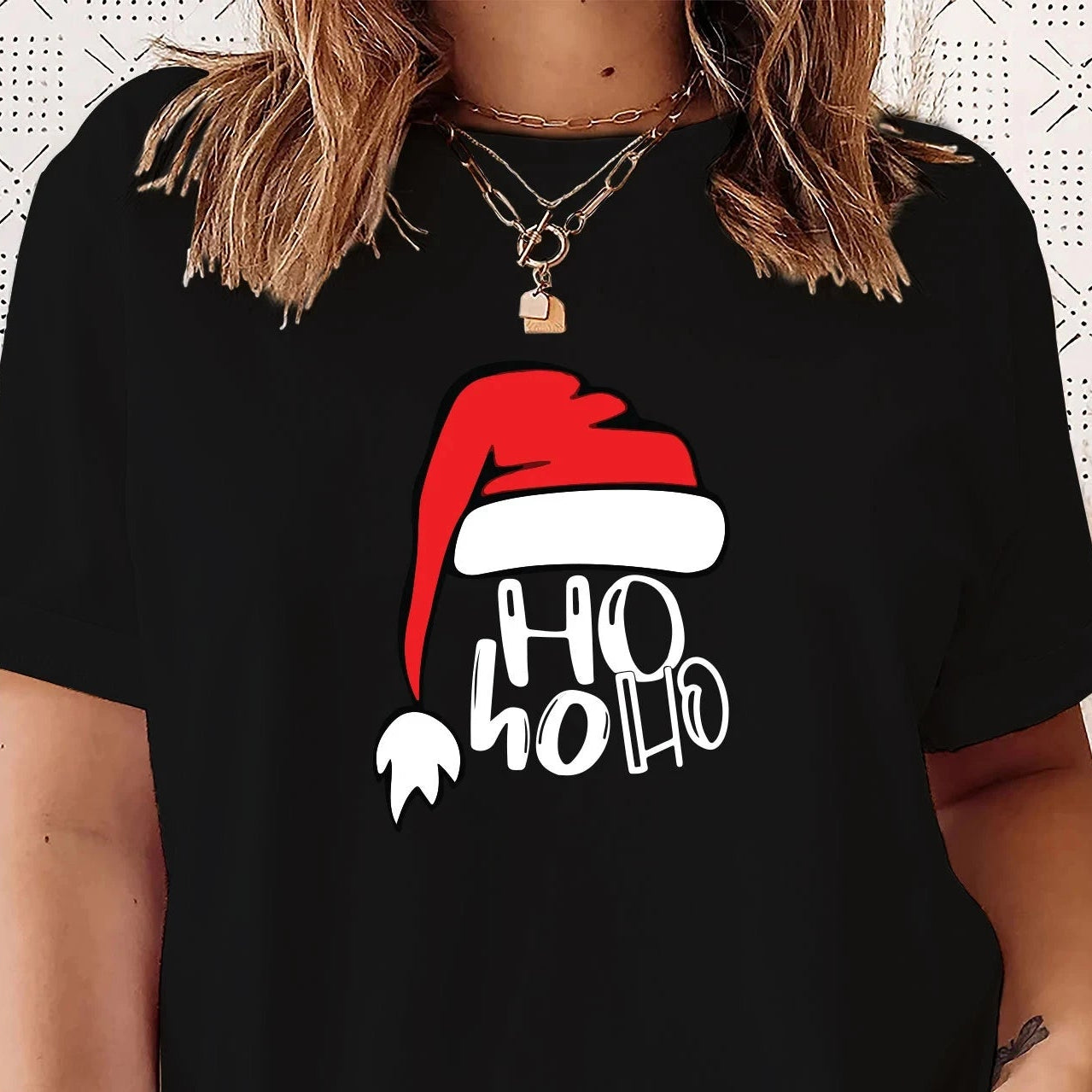 Ho Ho Christmas Couple Shirt