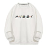 Hubby Wifey Couple Sweatshirts