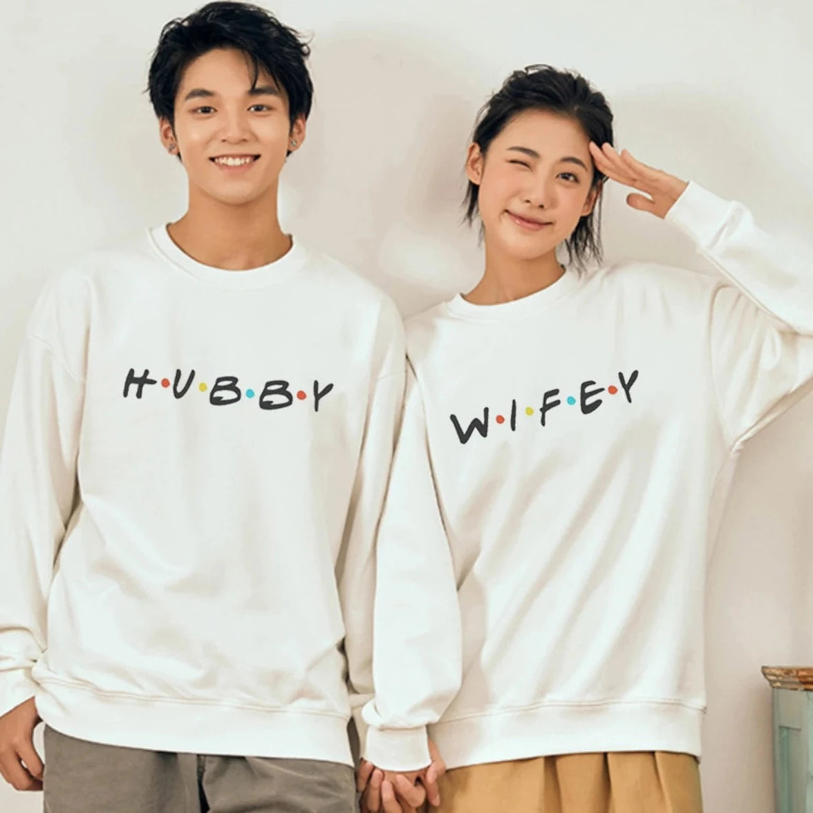 Hubby Wifey Couple Sweatshirts My Couple Goal