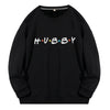 Hubby Wifey Couple Sweatshirts