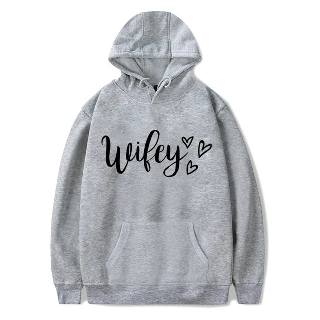 Hubby Wifey Matching Hoodies