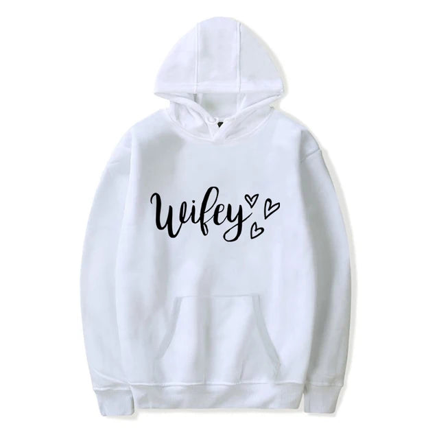 Hubby Wifey Matching Hoodies