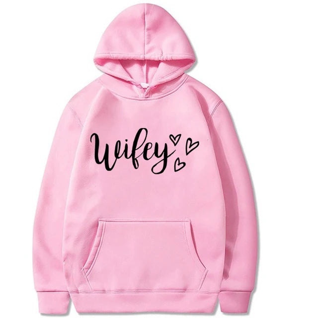 Hubby Wifey Matching Hoodies