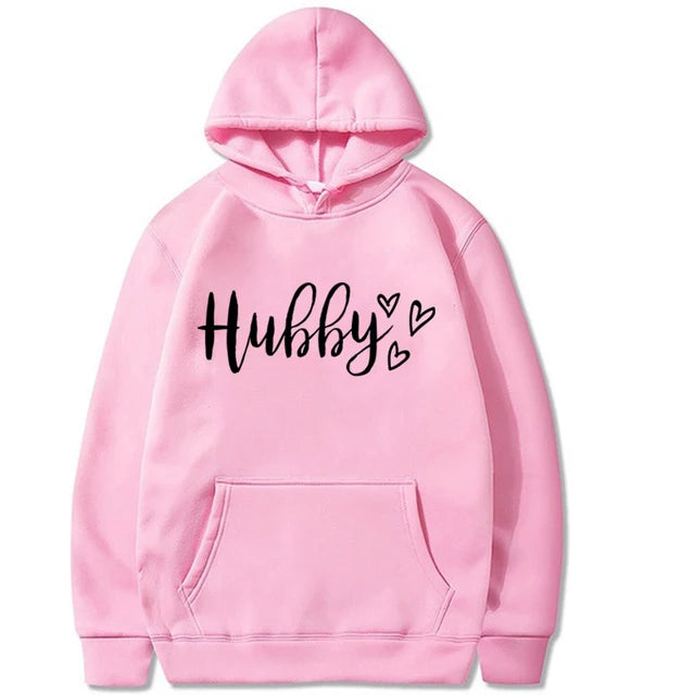 Hubby Wifey Matching Hoodies