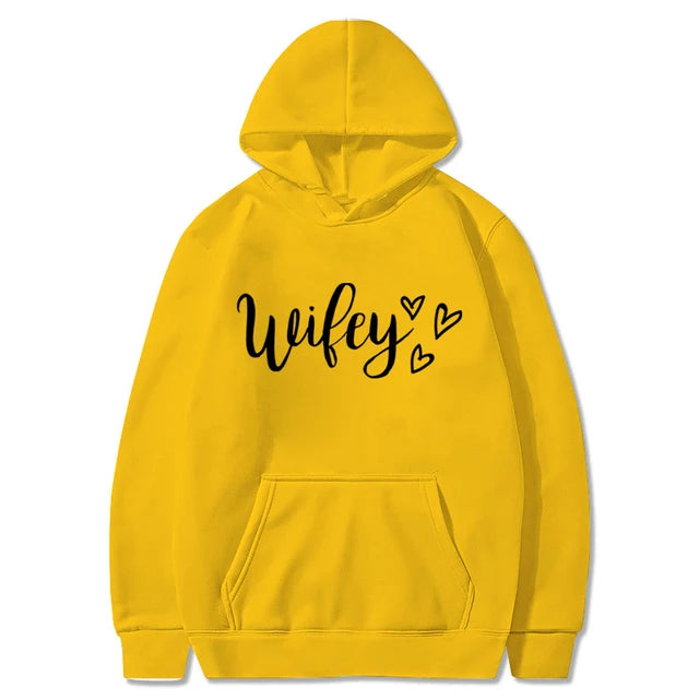 Hubby Wifey Matching Hoodies